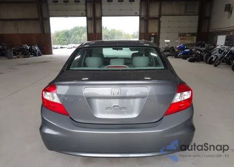 2012 Honda Civic Ex-L z USA, uszkodzony, nr VIN 2HGFB2F93CH549649